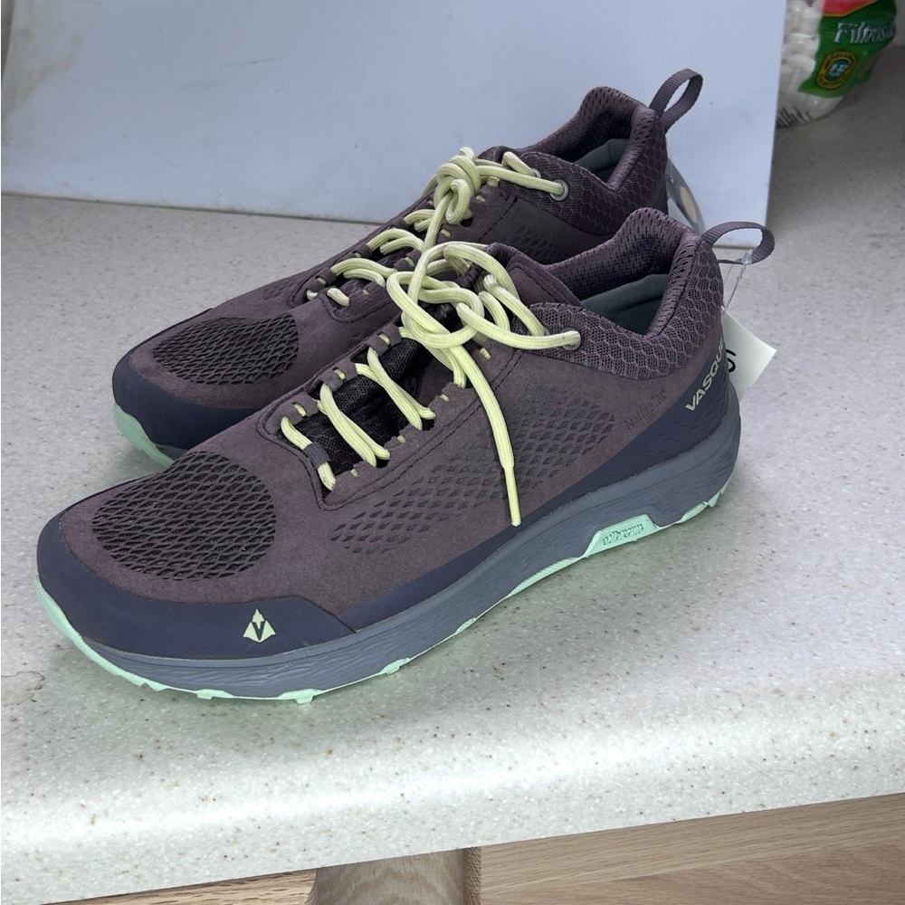 NWT Vasque Women's Purple and Light Green Athletic Shoes
